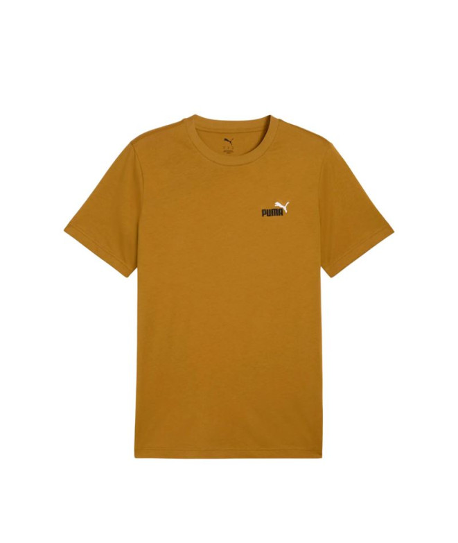 Camiseta Puma Essentials 2 Color Small No, Honey Butter, Homem