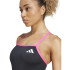 Fato de banho de Natação adidas Ess Thstrp Mulher Preto