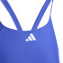 Bañador de Natación adidas 3S Mid Suit Gy Infantil Azul Marino/Blanco