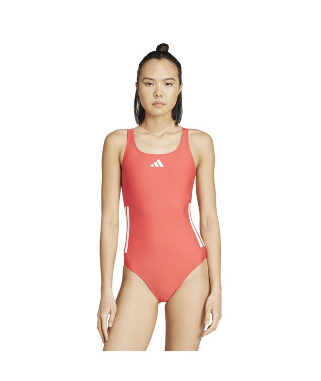 Bañador de Natación adidas 3S Bld Mujer...