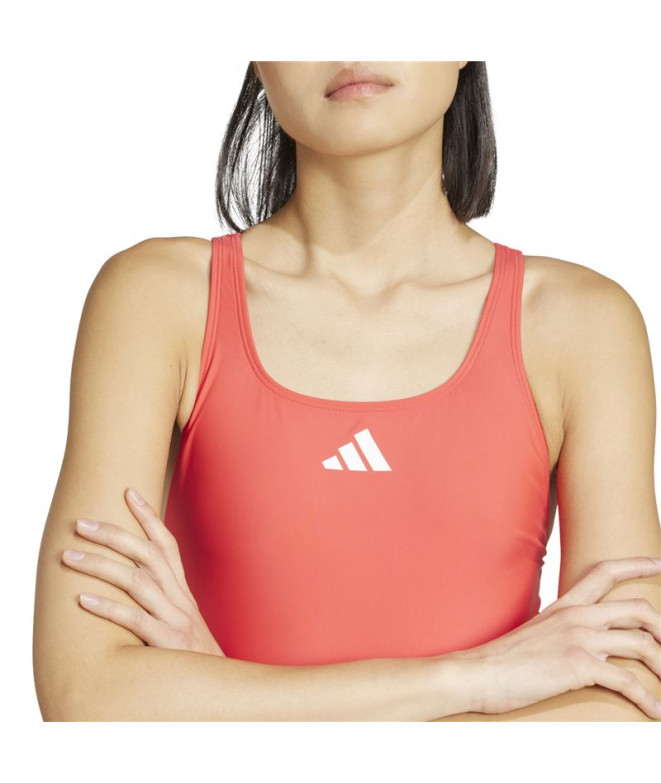 Bañador de Natación adidas 3S Bld Mujer...