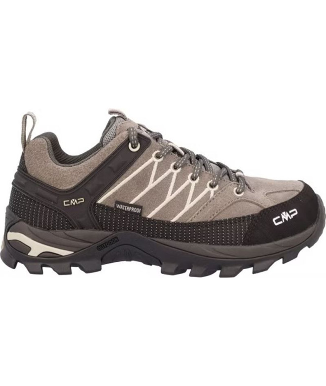 Sapatilhas de Montanha CMP Rigel Low Wp Mulher Light Marrón