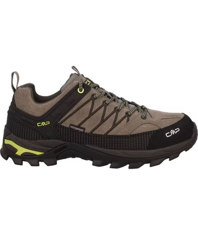 Chaussures de Montagne CMP Rigel Low Wp Homme Marron Clair