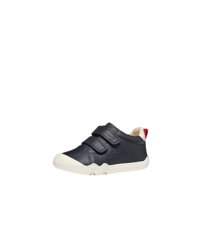 Sapatilhas Geox B Steppieup Infantil Azul Marinho/Avio