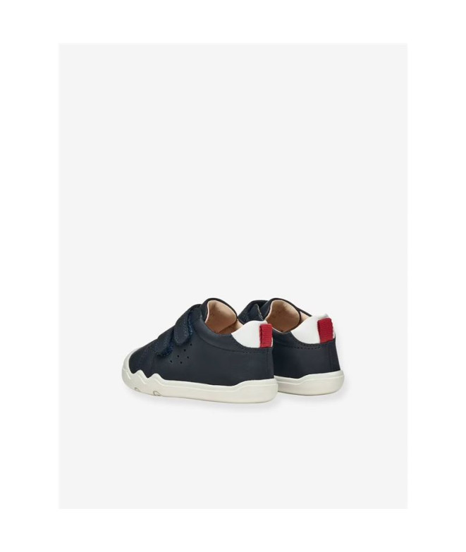 Chaussures Geox B Steppieup Enfant Bleu...