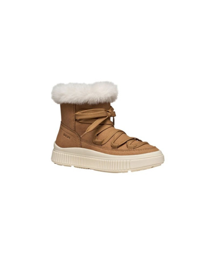 Botines Geox Laquinny A - Scam.Sintetico Enfant Whisky