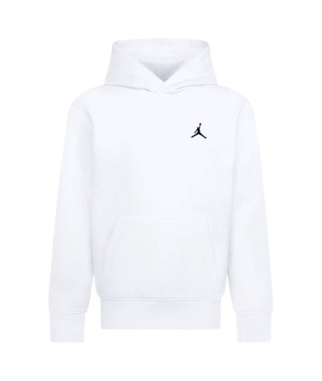 Moletom Jordan Mj Brkln Ft Po Hoodie Menino Branco