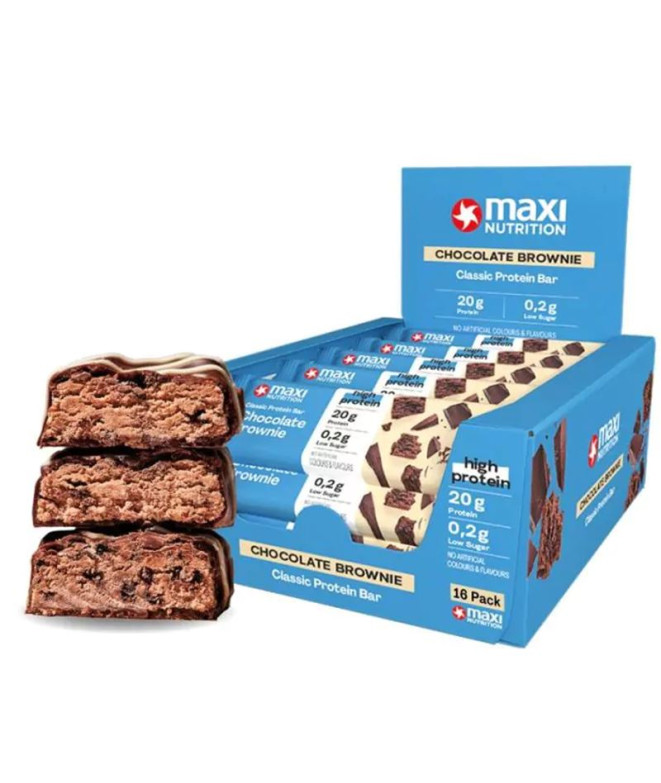 Barrinha Maxi Nutrition Classic Protein Bar 40G Brownie de Chocolate