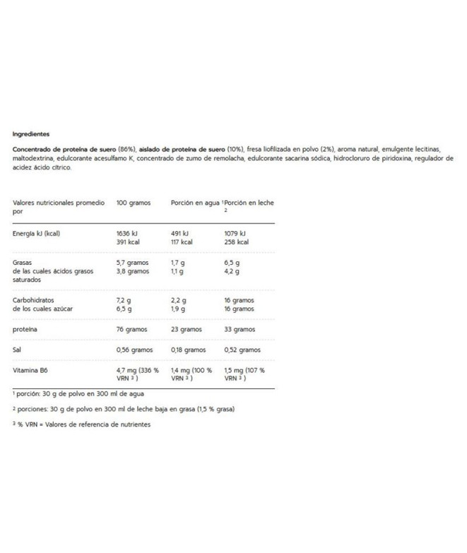 Shake Maxi Nutrition MaxWhey 420 g Fraise