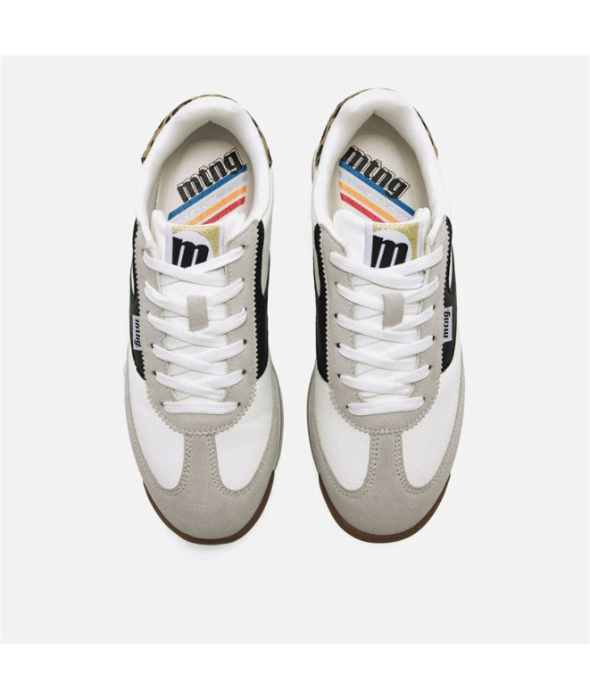 Sapatilhas Mustang Olímpico Mulher Branco