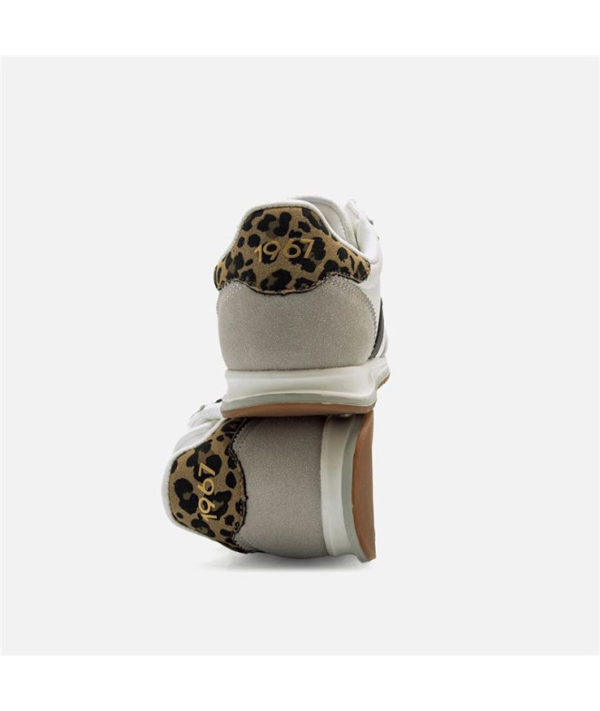 Zapatillas Mustang Olympic Mujer Blanco