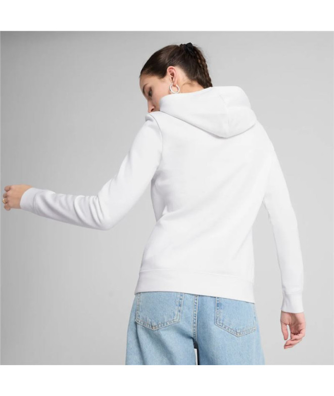 Sweat Puma Essentials No. 1 Logo pour Femme Blanc