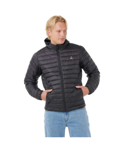 Casaco Rip Curl Anti Series Search Puffer Hood Homem Preto