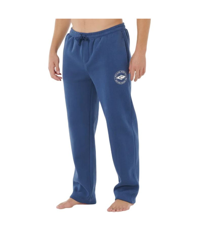 Calça Rip Curl Stapler Trackpant Homem Azul Marinho