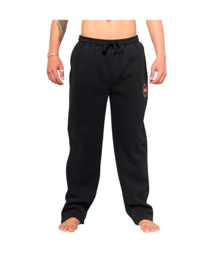 Calça Rip Curl Stapler Trackpant Homem Preto Calça Rip Curl Stapler Trackpant Homem Preto