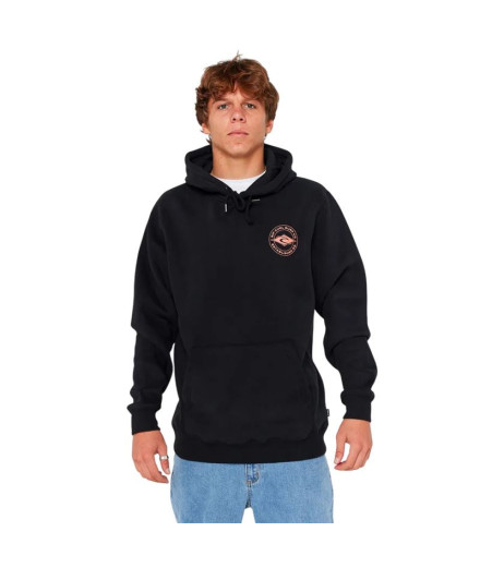 Sudadera Rip Curl Staple Hood Hombre Negro