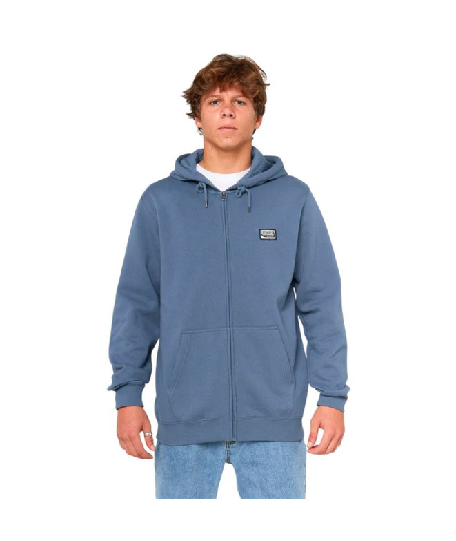 Moletom Rip Curl Horizon Zip Thru Hood Homem Azul