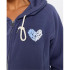 Sudadera Rip Curl Galicia Full Zip Fleece Mujer Azul Marino