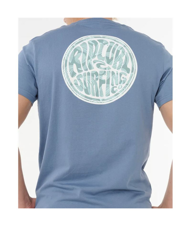 Camiseta Rip Curl Drifter Tee Hombre Azul