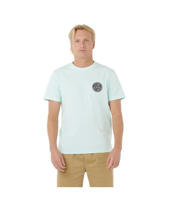 Camiseta Rip Curl Drifter Tee Homem Azul