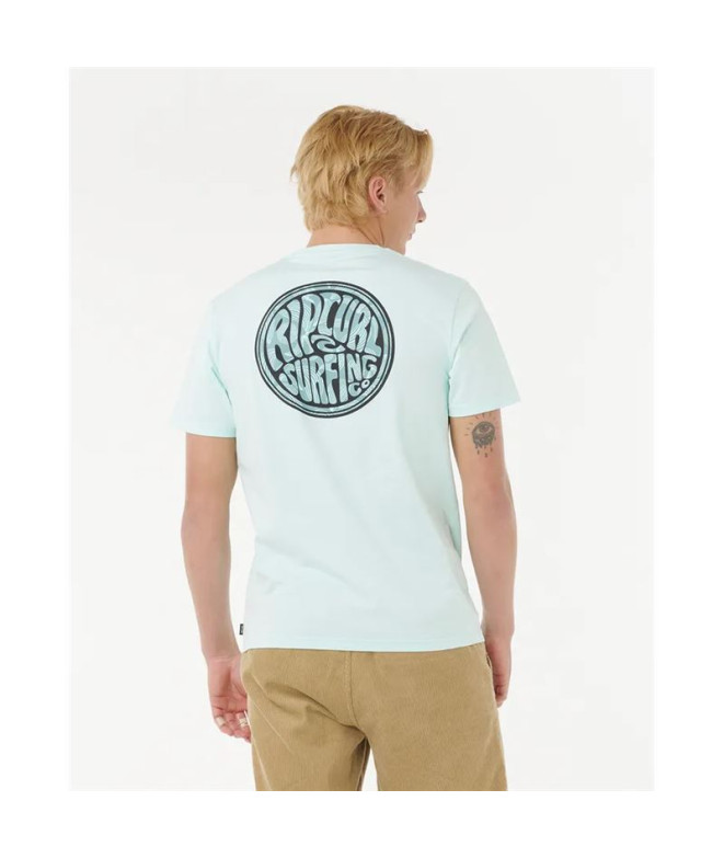 Camiseta Rip Curl Drifter Tee Homem Azul