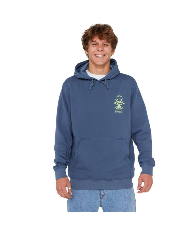 Sudadera Rip Curl Search Icon Hood Hombre Azul