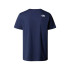 Camiseta de Montaña The north Face M Ss Essential Oversize Summit Azul Marino Hombre