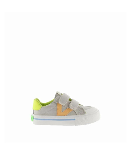 Chaussures Victoria Tribu Tiras Lona Néon Beige Enfant