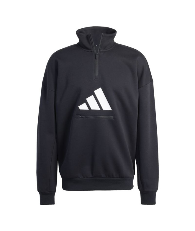 Moletom adidas Future Icons 3Bar Hz Homem Preto
