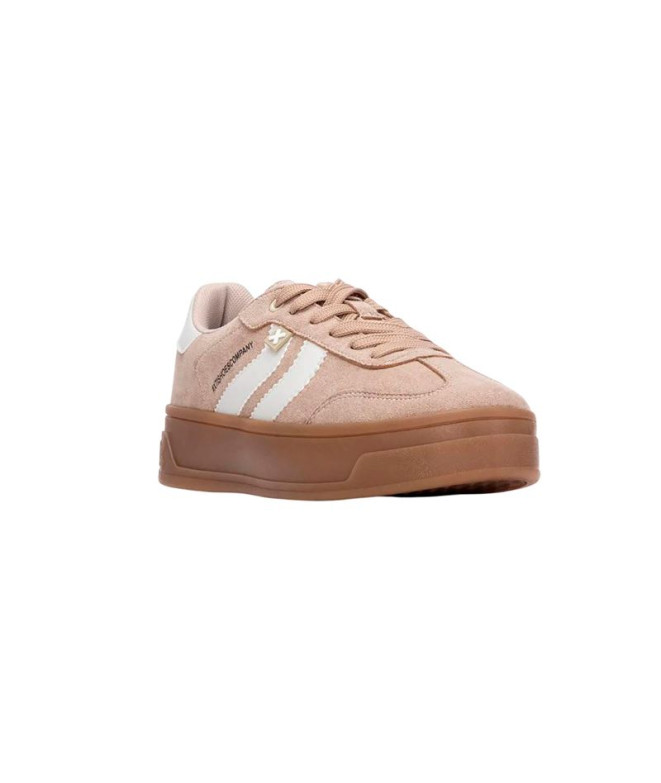 Zapatillas XTI Mujer Antelina Beige