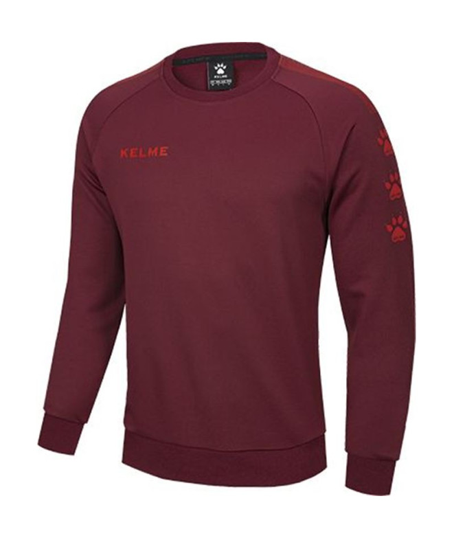 Sweat de Football Kelme Training Sweater (Jr) Enfant Bourgogne