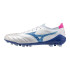 Botas de Fútbol Mizuno Morelia Neo IV ? Elite Ag Blanco/Turquesa/Rosa