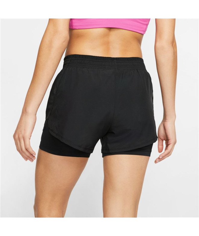 Pantalons Running Nike de Noir