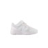 Chaussures New Balance 578V1 Bungee Lace With Haut Strap White Enfant