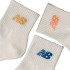 Chaussettes New Balance Quotidien Cheville 3 Paires Beige