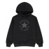 Sudadera Converse Cnvb Dissected Chuck Rlx Fit F Niño Negro/Negro