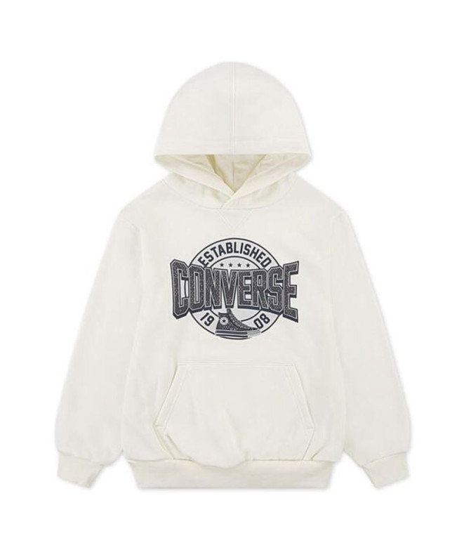 Sudadera Converse Cnvb Heritage Est Cnv Po Niño Gris