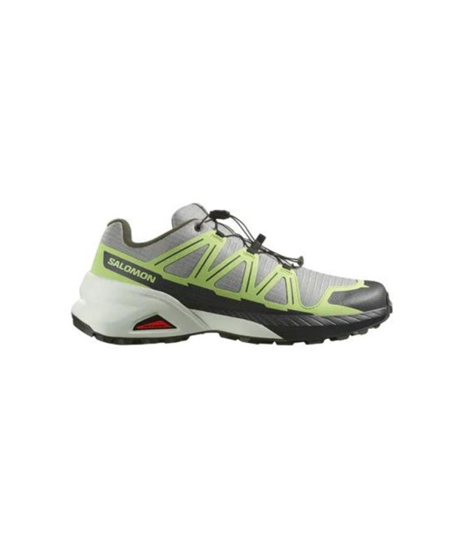 Sapatilhas de Trail Salomon Speedcross Peak Homem Ferro Forjado/Verde