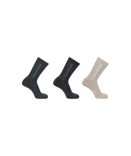 Meias de Montanha Salomon Everyday Crew 3-Pack...