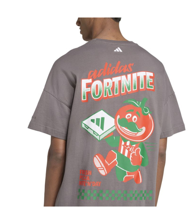 Camiseta adidas Fn Shirt Homem Carvão