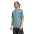 Camiseta de Fitness adidas Power 3S Tee Hombre Azul