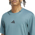 Camiseta de Fitness adidas Power 3S Tee Hombre Azul