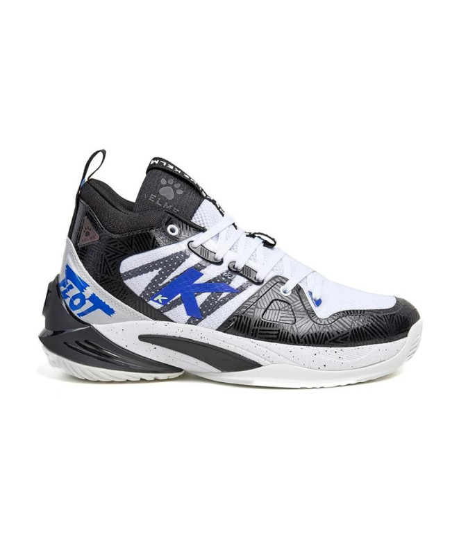 Zapatillas de Baloncesto Kelme Miami Blanco Y Negro