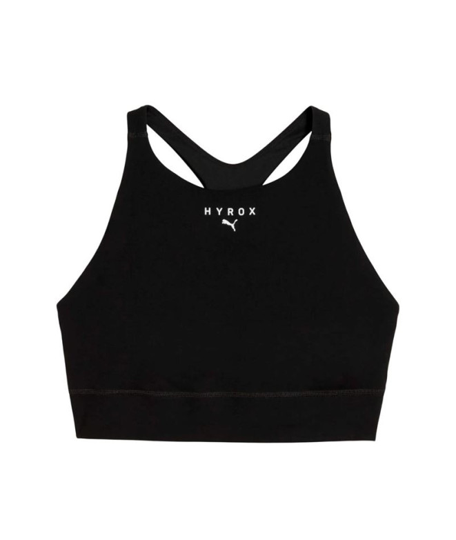 Sutiã esportivo de Fitness Puma W X Hyrox Shape, Preto, Mulher