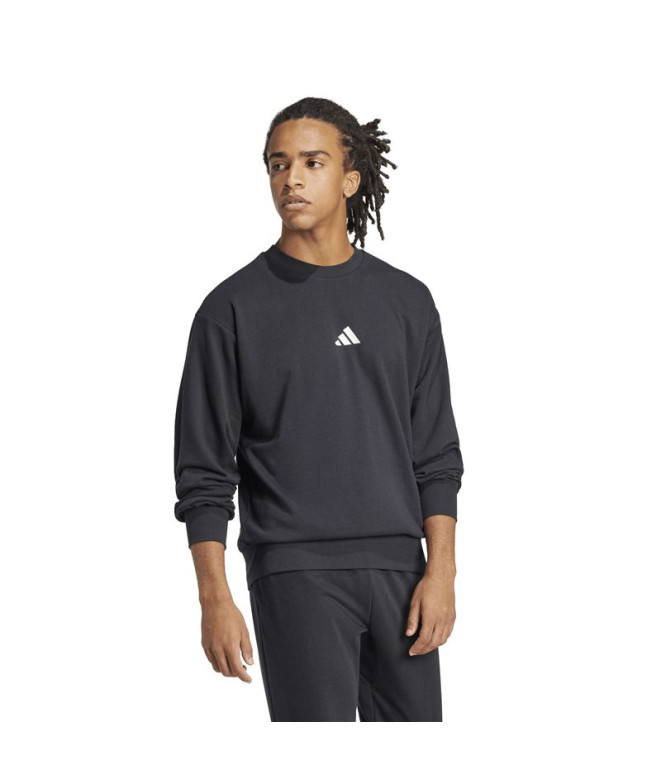 Moletom adidas Feelcozy Swt Homem Preto/Branco