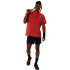 Camiseta de Tenis ASICS Court Ss Top Hombre Rojo