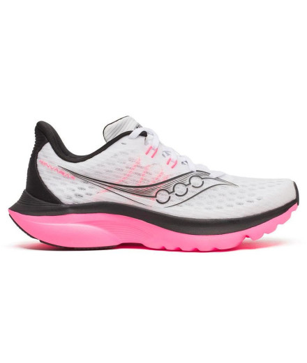 Sapatilhas de Running Saucony Kinvara 16 Mulher Branco/Preto