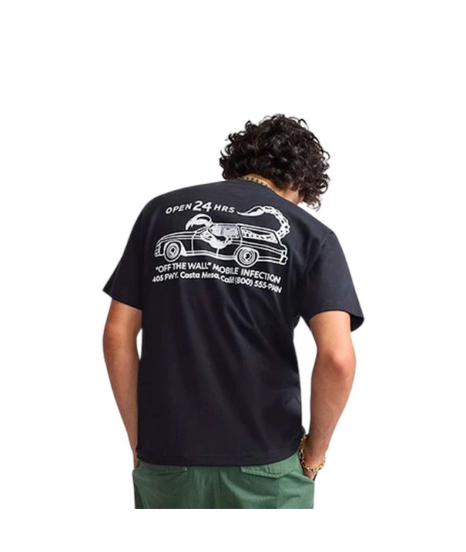 Camiseta Vans Sting Wagon Ss Negro Hombre