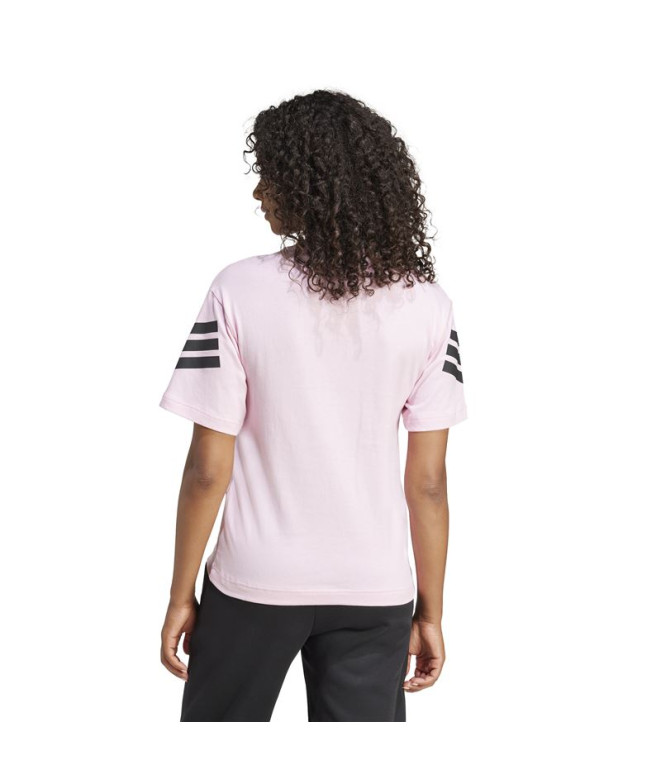 T-shirt adidas Future Icons 3 Bandes Femme Rose