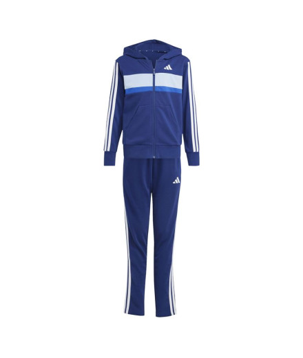 Chandal adidas 3Bandas Tib French Terry Ts Infantil Azul...